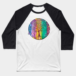 A Tree of Life Meaning Baseball T-Shirt
